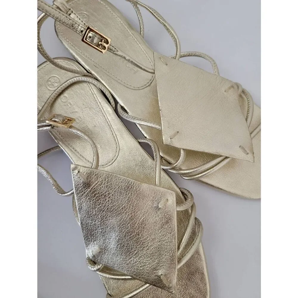 Tory Burch Diamond Patch Sandal 7 NWOB